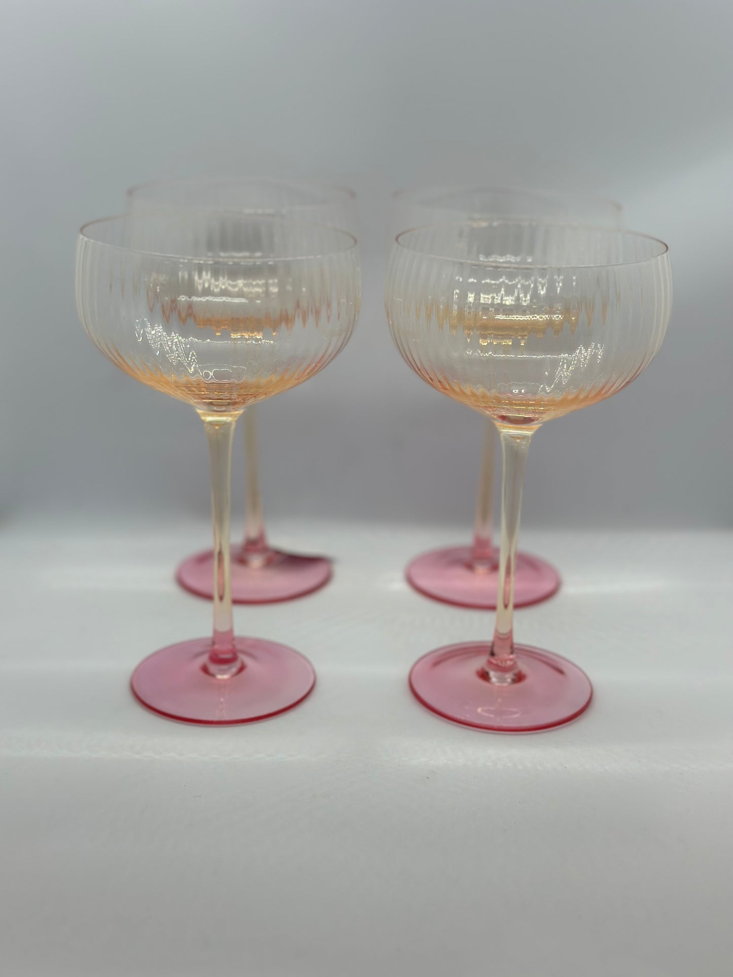 Cocktail Glass Tequila Sunrise Glass Set of 4